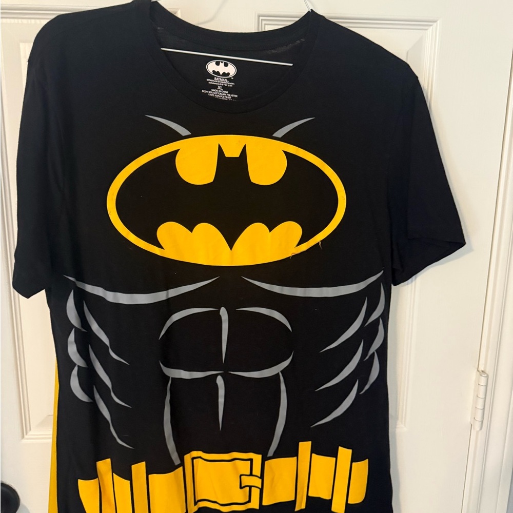 Batman Black and Yellow Short Sleeve Tee